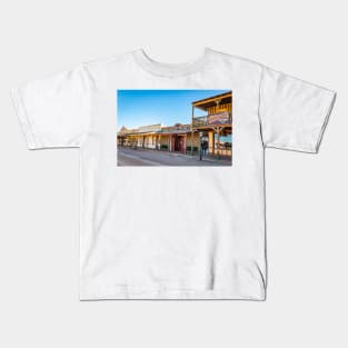 Allen Street in Tombstone, Arizona Kids T-Shirt